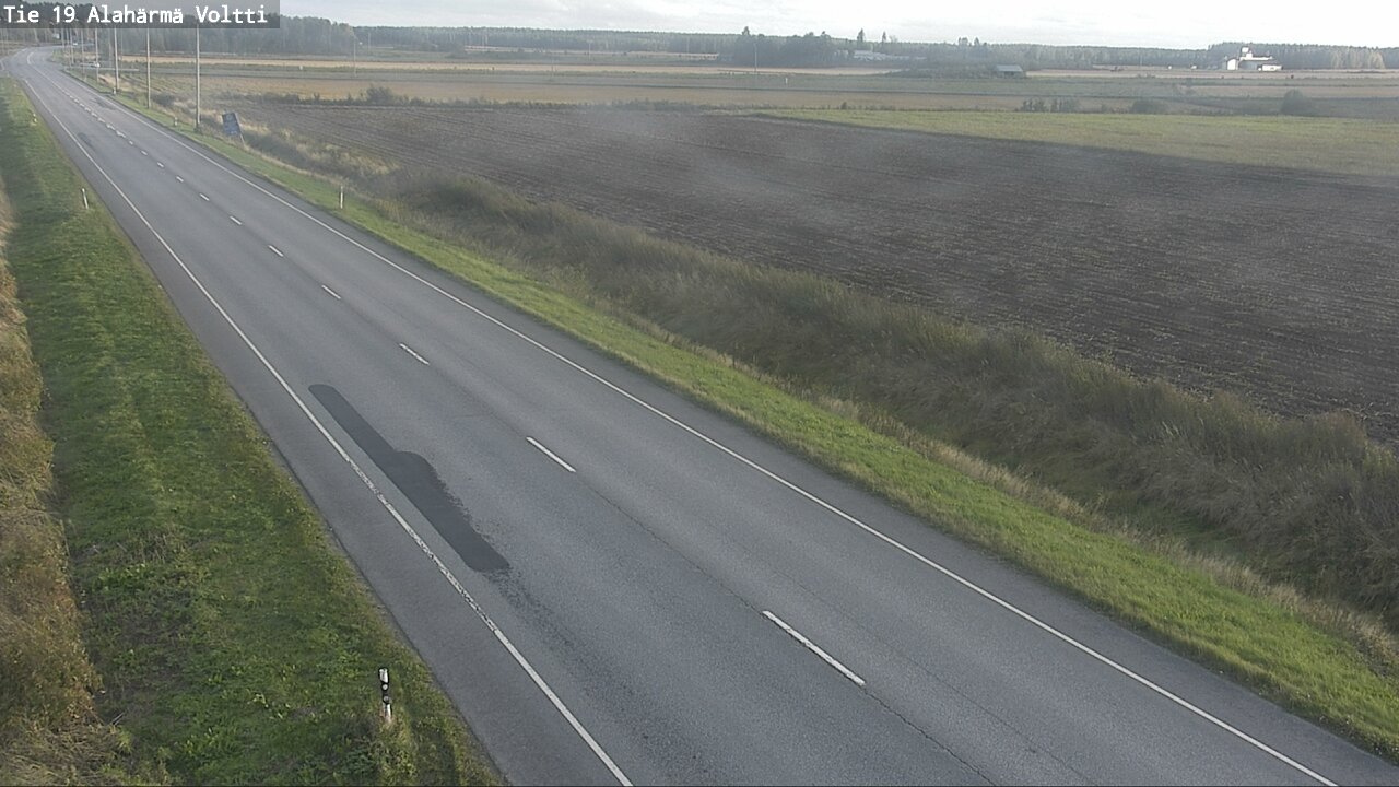 Weather Camera Image Road 19 Alahärmä, Voltti, Kauhava, Etelä-Pohjanmaa