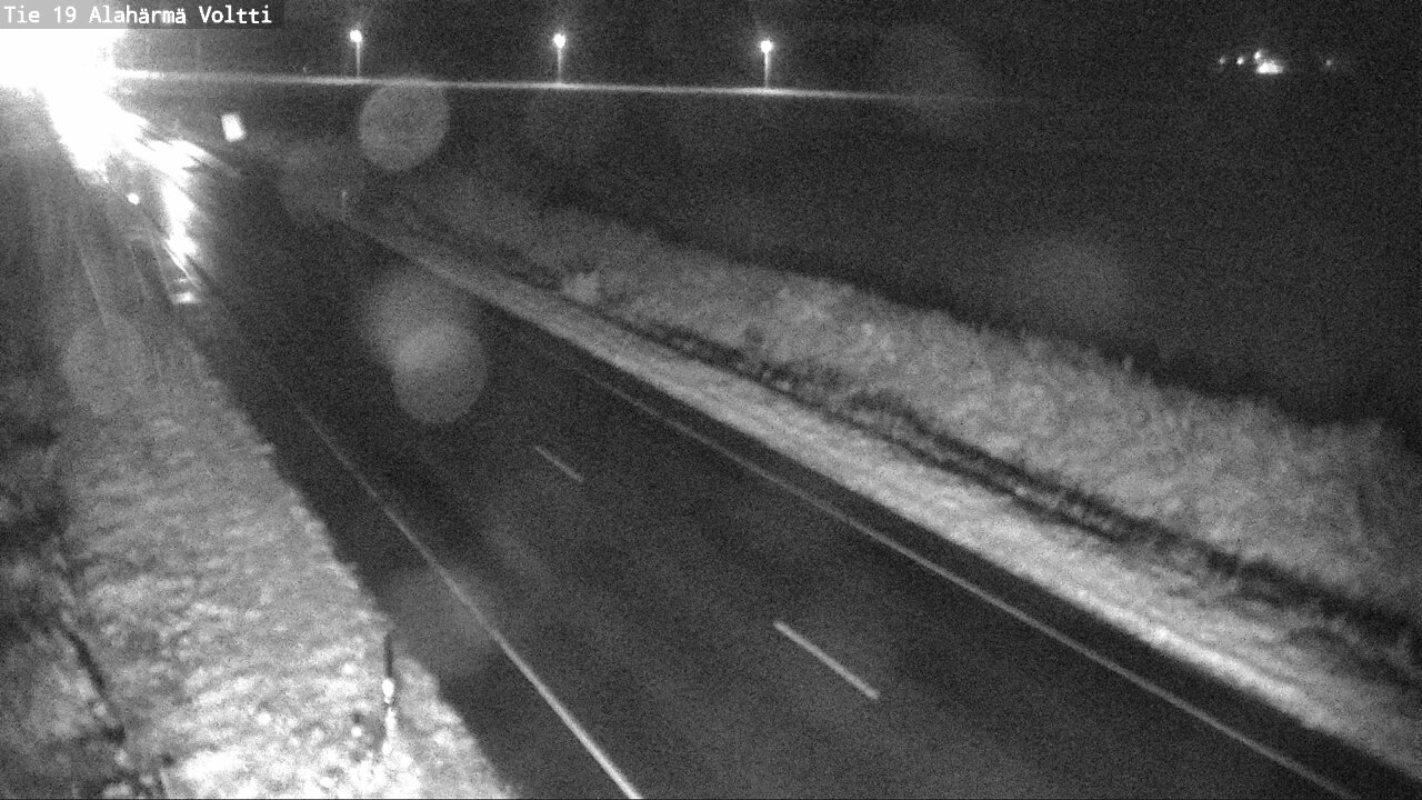 Weather Camera Image Road 19 Alahärmä, Voltti, Kauhava, Etelä-Pohjanmaa