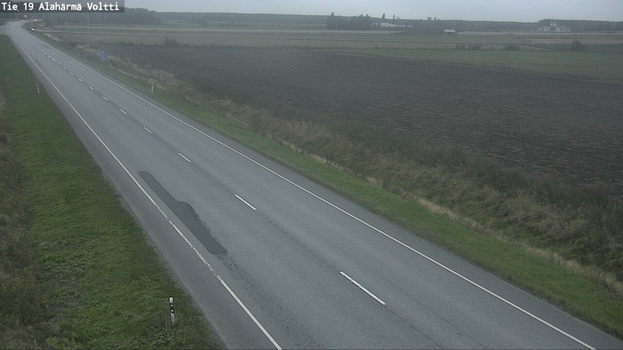 Weather Camera Image Road 19 Alahärmä, Voltti, Kauhava, Etelä-Pohjanmaa