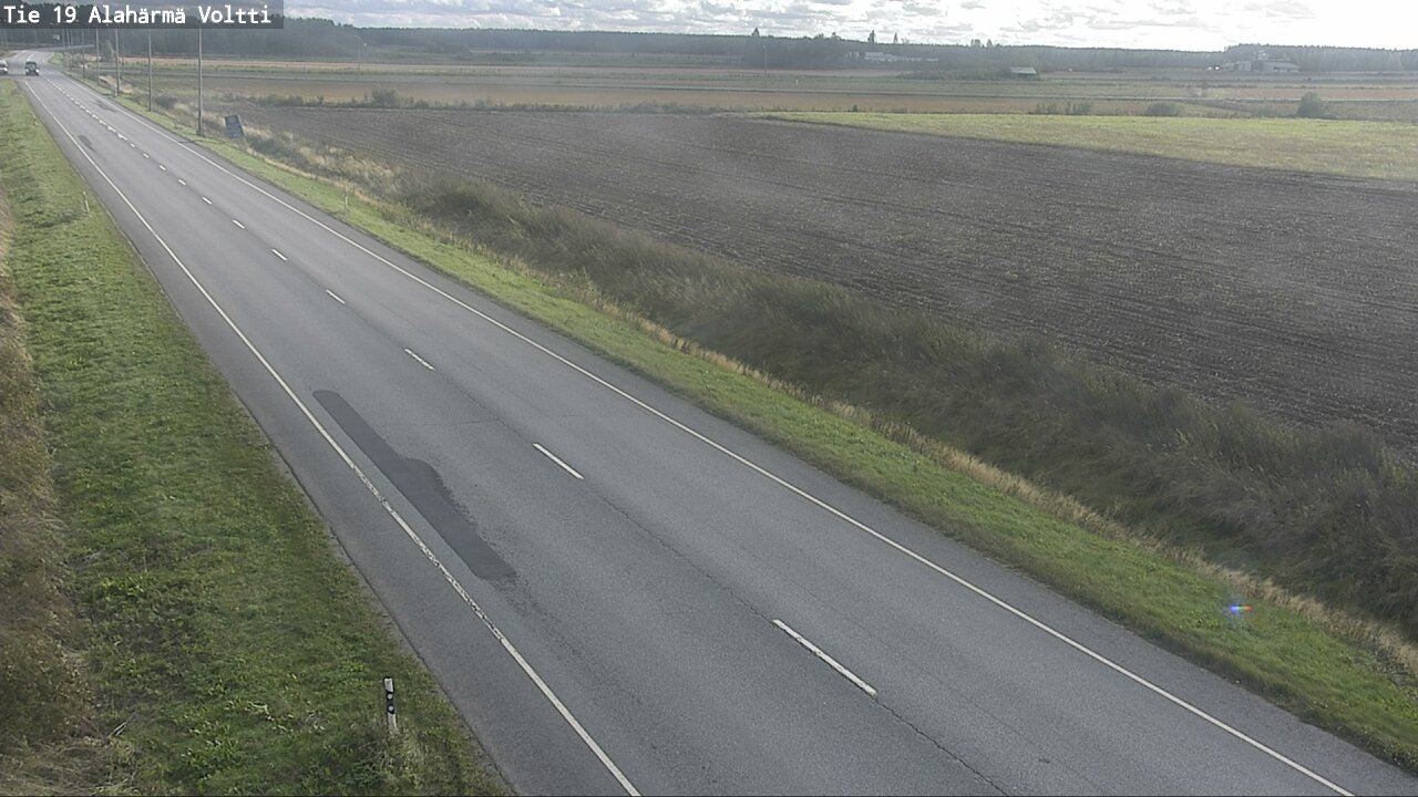Weather Camera Image Road 19 Alahärmä, Voltti, Kauhava, Etelä-Pohjanmaa