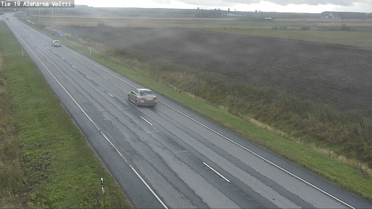 Weather Camera Image Road 19 Alahärmä, Voltti, Kauhava, Etelä-Pohjanmaa