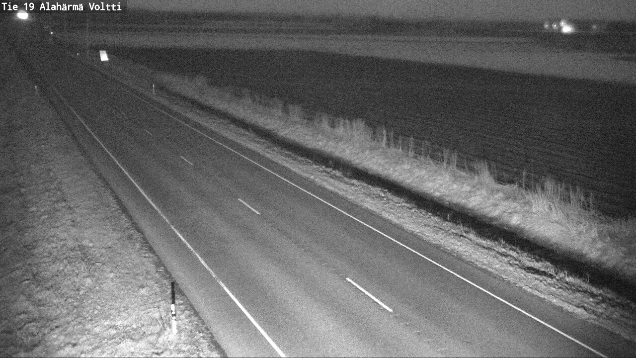 Weather Camera Image Väg 19 Alahärmä, Voltti, Kauhava, Etelä-Pohjanmaa