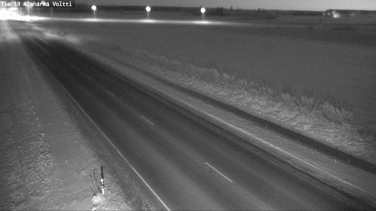Weather Camera Image Road 19 Alahärmä, Voltti, Kauhava, Etelä-Pohjanmaa