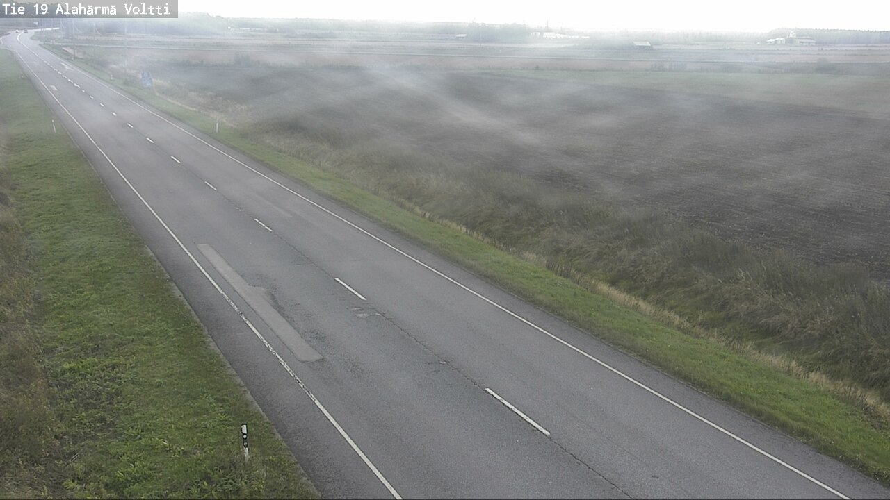 Weather Camera Image Road 19 Alahärmä, Voltti, Kauhava, Etelä-Pohjanmaa