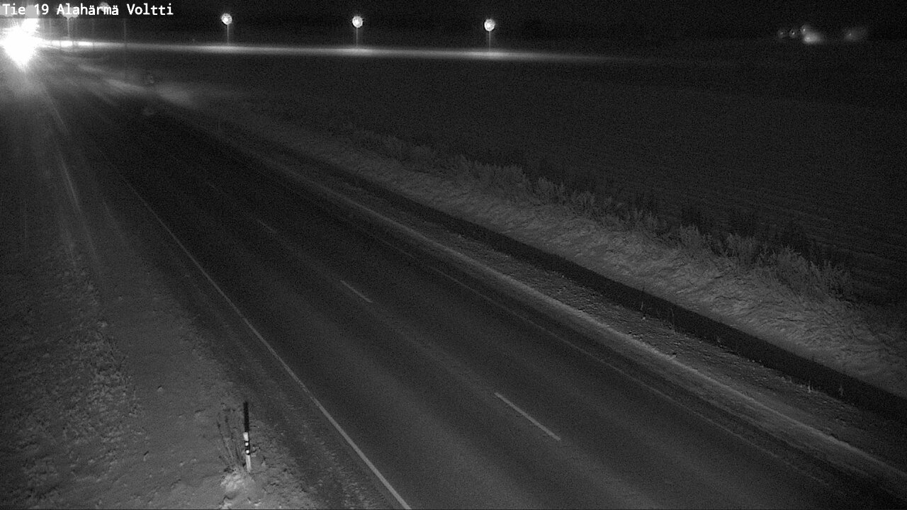 Weather Camera Image Road 19 Alahärmä, Voltti, Kauhava, Etelä-Pohjanmaa