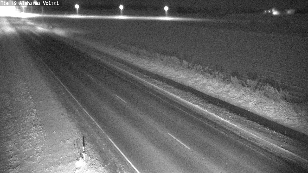 Weather Camera Image Road 19 Alahärmä, Voltti, Kauhava, Etelä-Pohjanmaa