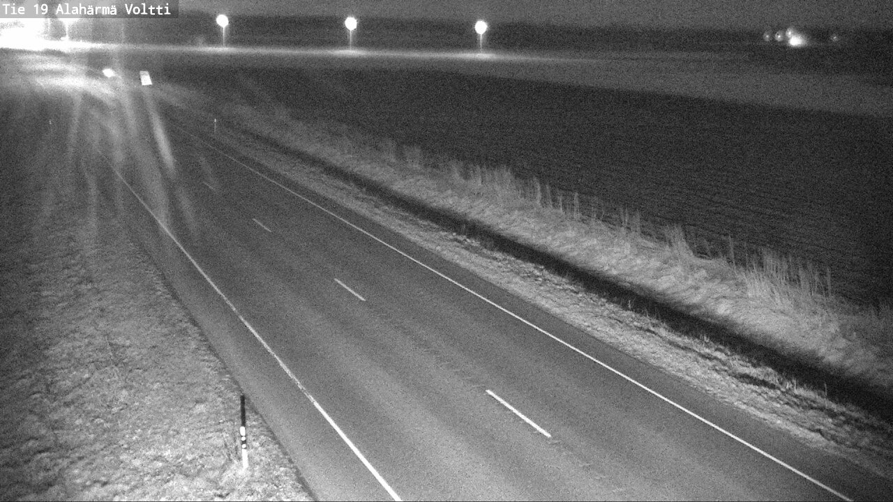 Weather Camera Image Väg 19 Alahärmä, Voltti, Kauhava, Etelä-Pohjanmaa
