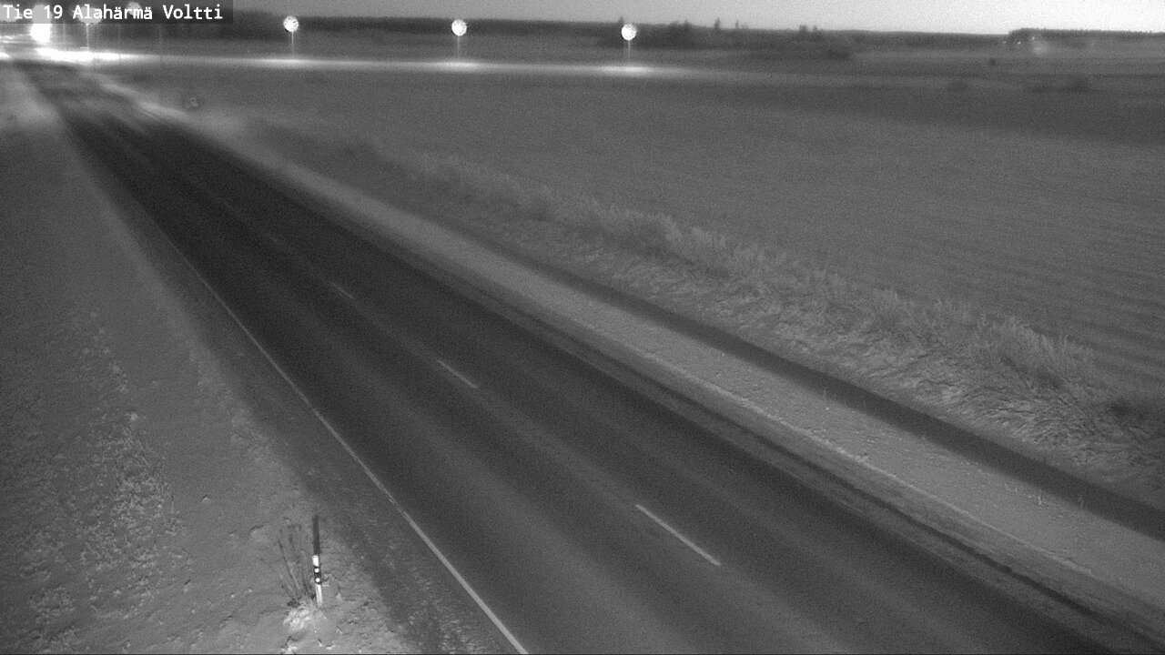 Weather Camera Image Road 19 Alahärmä, Voltti, Kauhava, Etelä-Pohjanmaa