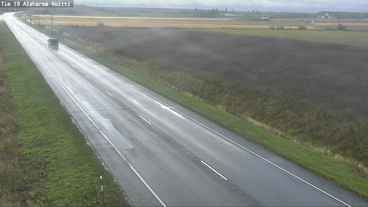 Weather Camera Image Road 19 Alahärmä, Voltti, Kauhava, Etelä-Pohjanmaa