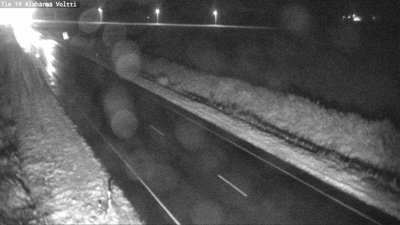Weather Camera Image Road 19 Alahärmä, Voltti, Kauhava, Etelä-Pohjanmaa