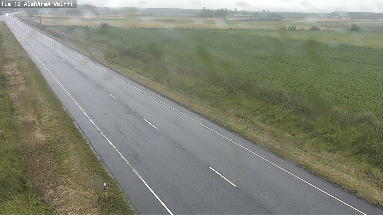 Weather Camera Image Väg 19 Alahärmä, Voltti, Kauhava, Etelä-Pohjanmaa