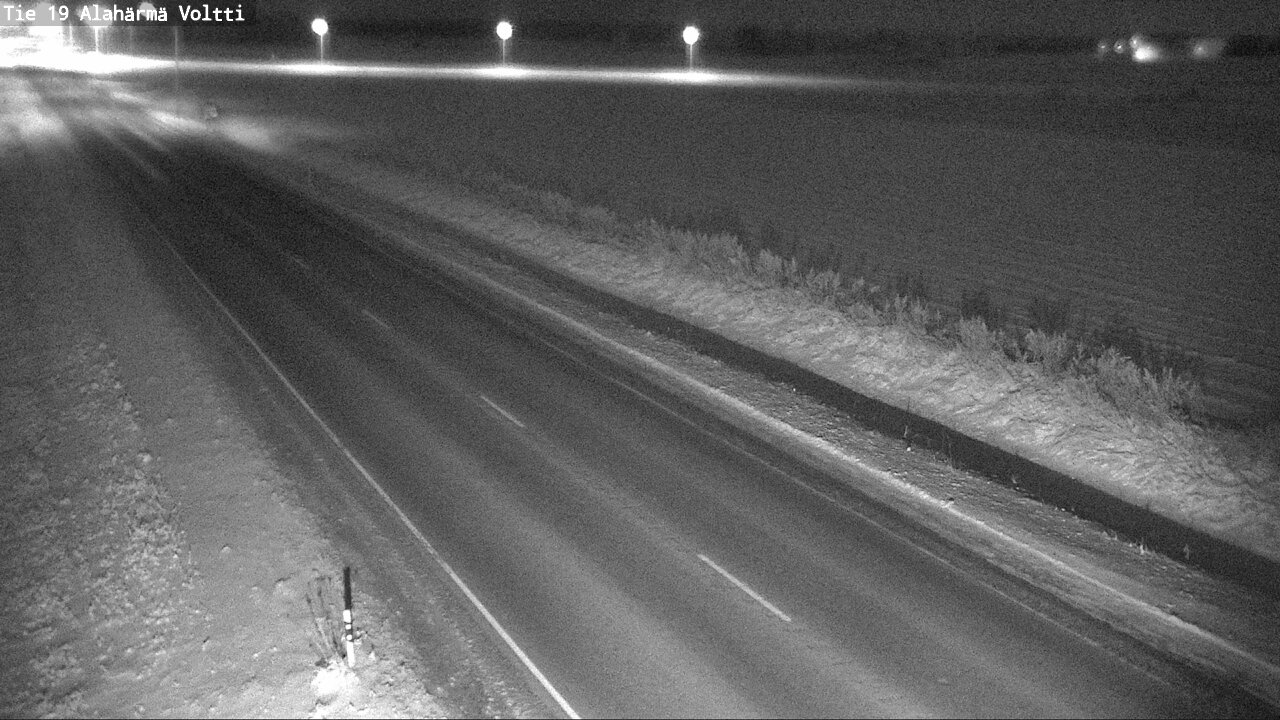 Weather Camera Image Road 19 Alahärmä, Voltti, Kauhava, Etelä-Pohjanmaa