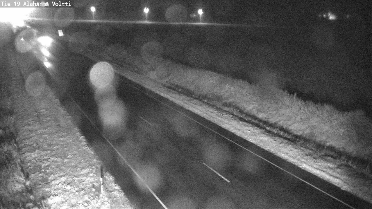 Weather Camera Image Road 19 Alahärmä, Voltti, Kauhava, Etelä-Pohjanmaa