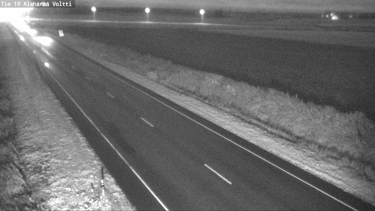 Weather Camera Image Road 19 Alahärmä, Voltti, Kauhava, Etelä-Pohjanmaa