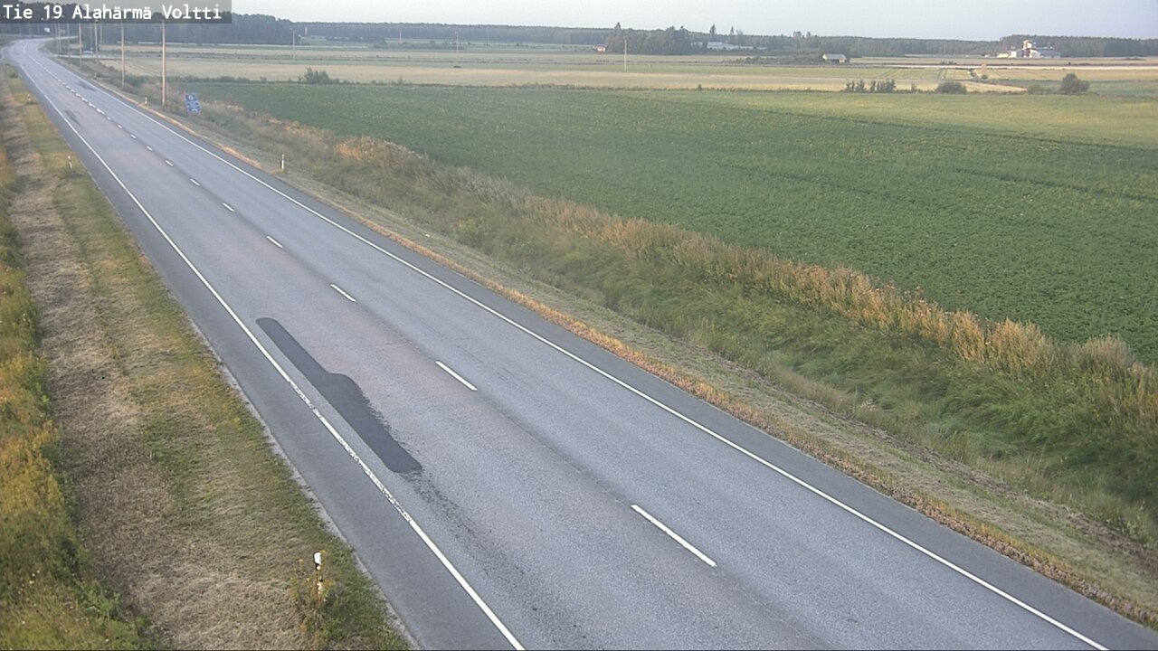 Weather Camera Image Road 19 Alahärmä, Voltti, Kauhava, Etelä-Pohjanmaa