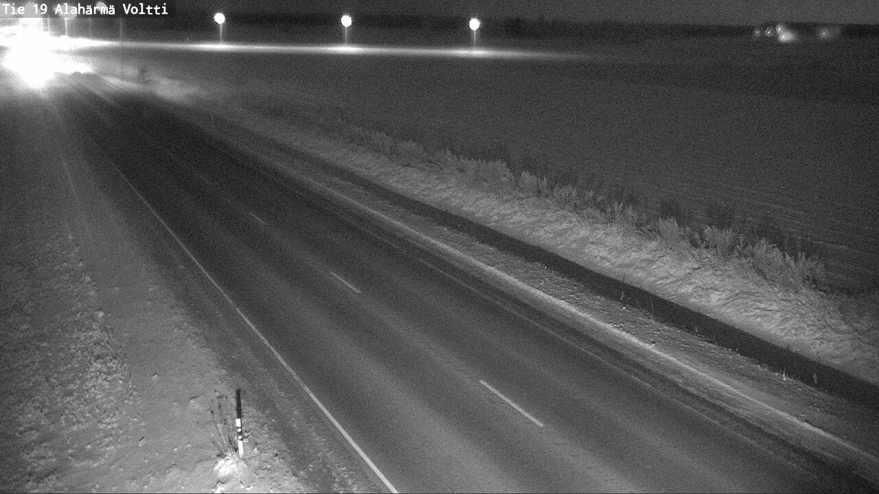 Weather Camera Image Road 19 Alahärmä, Voltti, Kauhava, Etelä-Pohjanmaa
