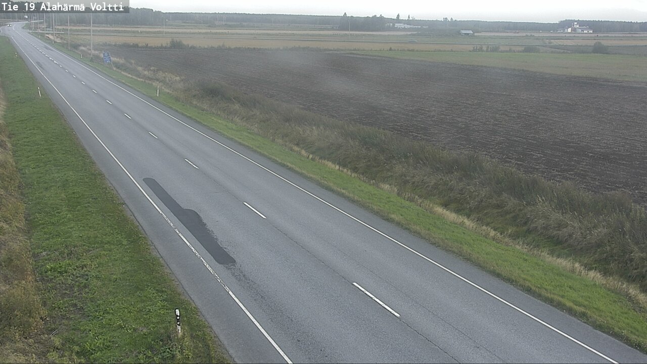Weather Camera Image Road 19 Alahärmä, Voltti, Kauhava, Etelä-Pohjanmaa