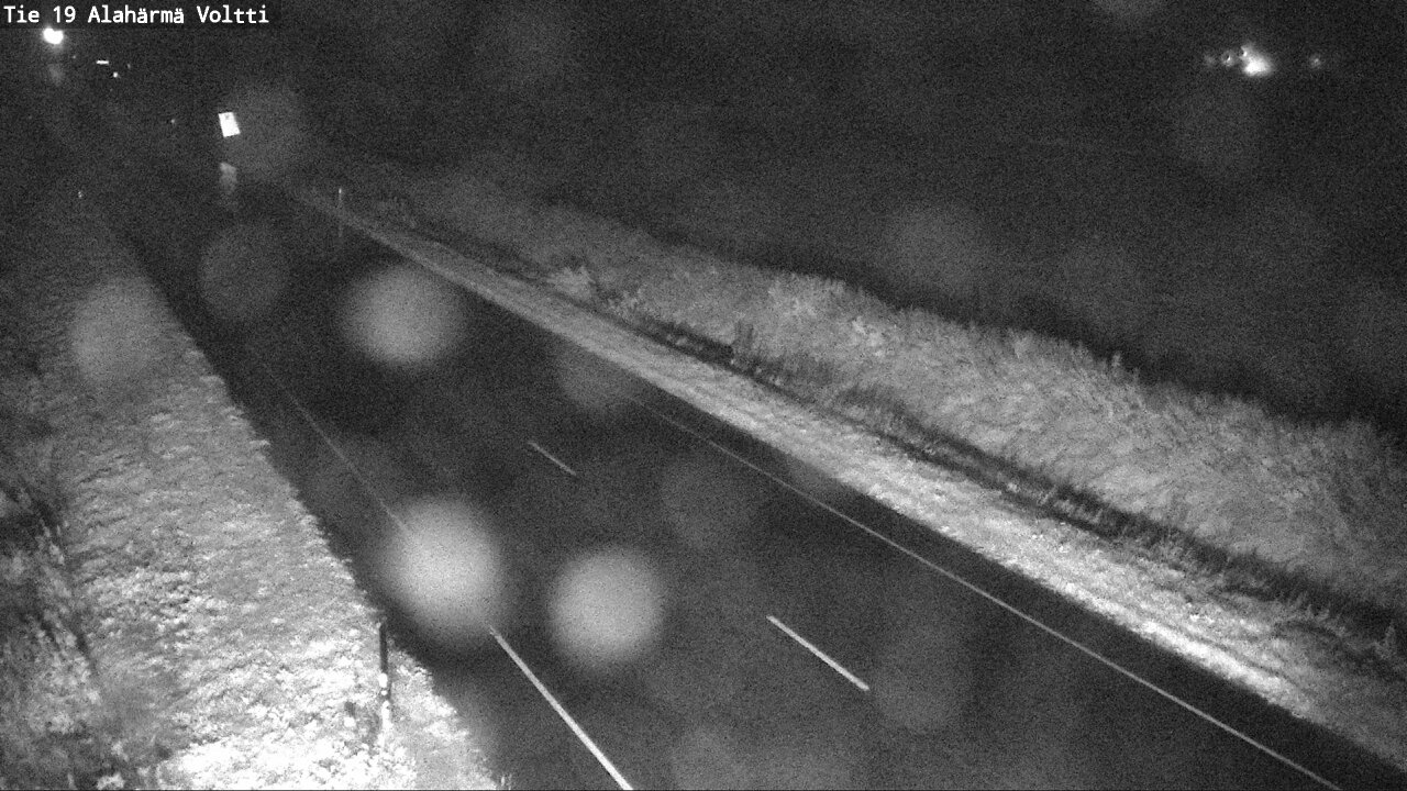 Weather Camera Image Road 19 Alahärmä, Voltti, Kauhava, Etelä-Pohjanmaa