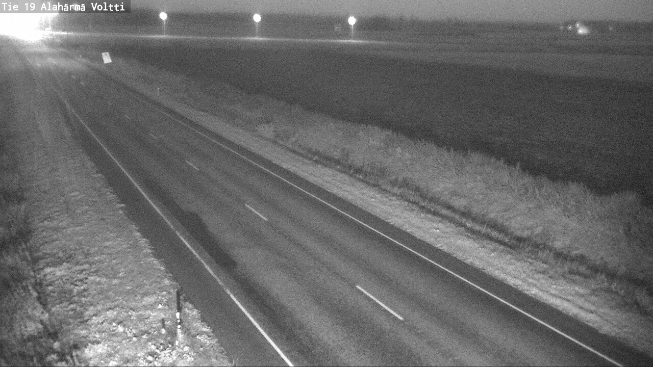Weather Camera Image Road 19 Alahärmä, Voltti, Kauhava, Etelä-Pohjanmaa