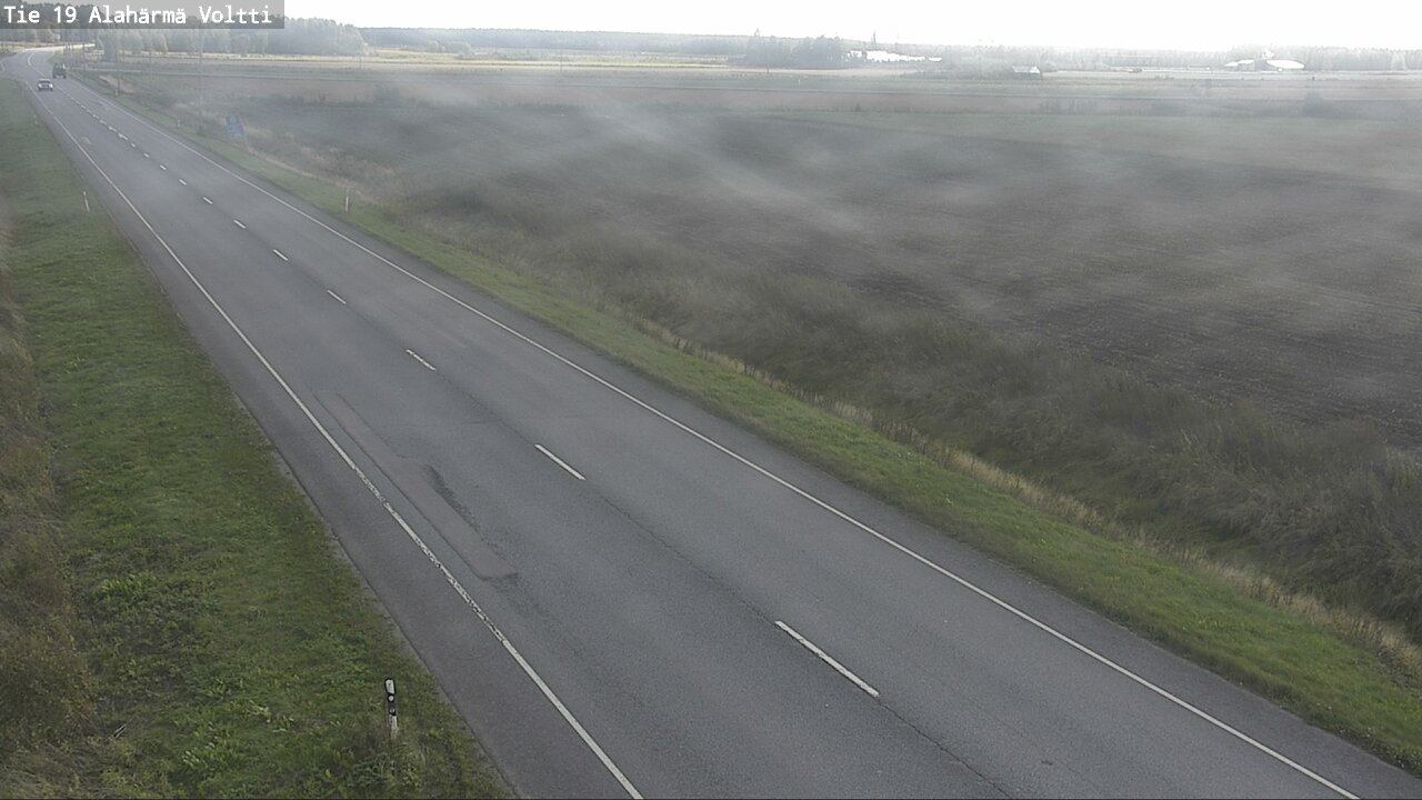 Weather Camera Image Väg 19 Alahärmä, Voltti, Kauhava, Etelä-Pohjanmaa