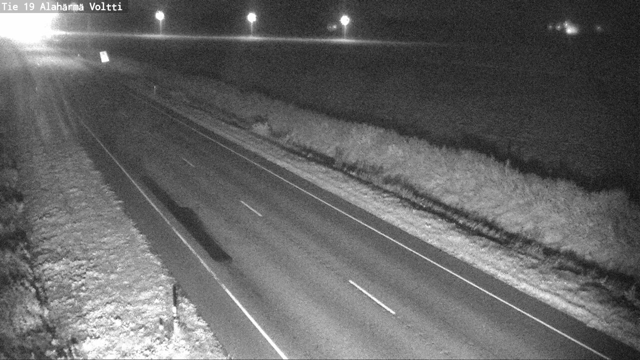 Weather Camera Image Road 19 Alahärmä, Voltti, Kauhava, Etelä-Pohjanmaa