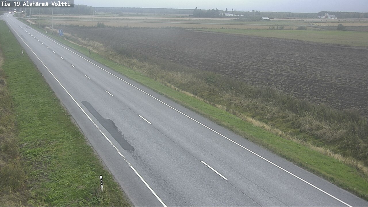 Weather Camera Image Road 19 Alahärmä, Voltti, Kauhava, Etelä-Pohjanmaa