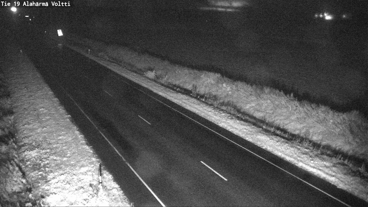 Weather Camera Image Road 19 Alahärmä, Voltti, Kauhava, Etelä-Pohjanmaa