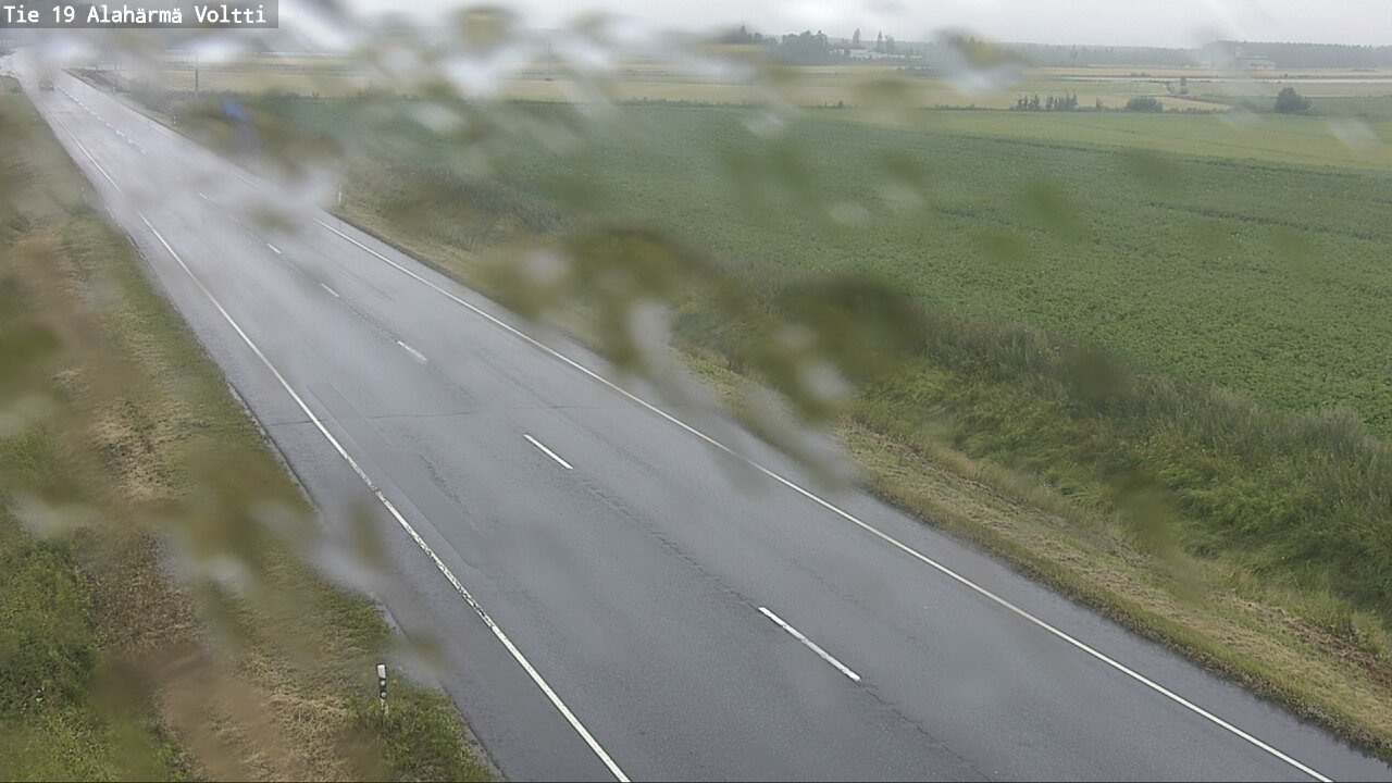 Weather Camera Image Road 19 Alahärmä, Voltti, Kauhava, Etelä-Pohjanmaa