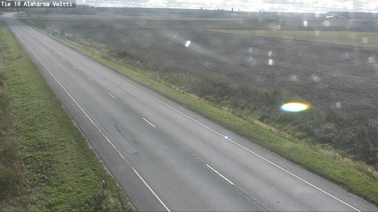 Weather Camera Image Road 19 Alahärmä, Voltti, Kauhava, Etelä-Pohjanmaa