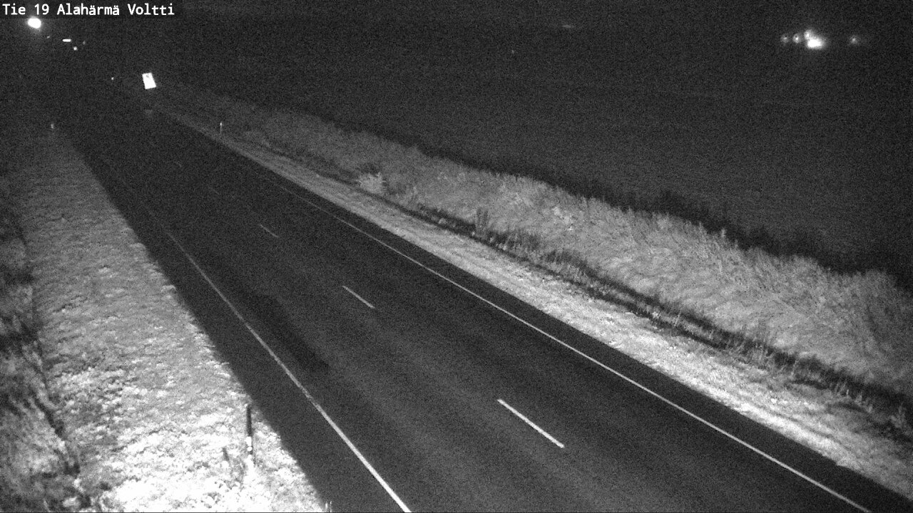 Weather Camera Image Road 19 Alahärmä, Voltti, Kauhava, Etelä-Pohjanmaa