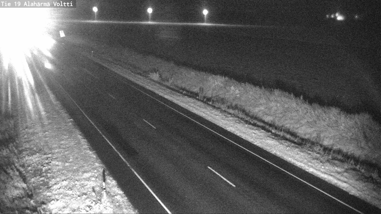 Weather Camera Image Road 19 Alahärmä, Voltti, Kauhava, Etelä-Pohjanmaa