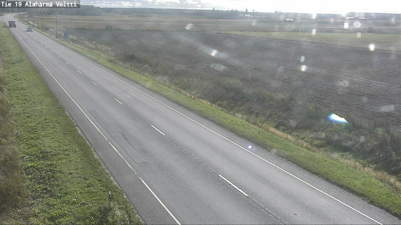 Weather Camera Image Road 19 Alahärmä, Voltti, Kauhava, Etelä-Pohjanmaa