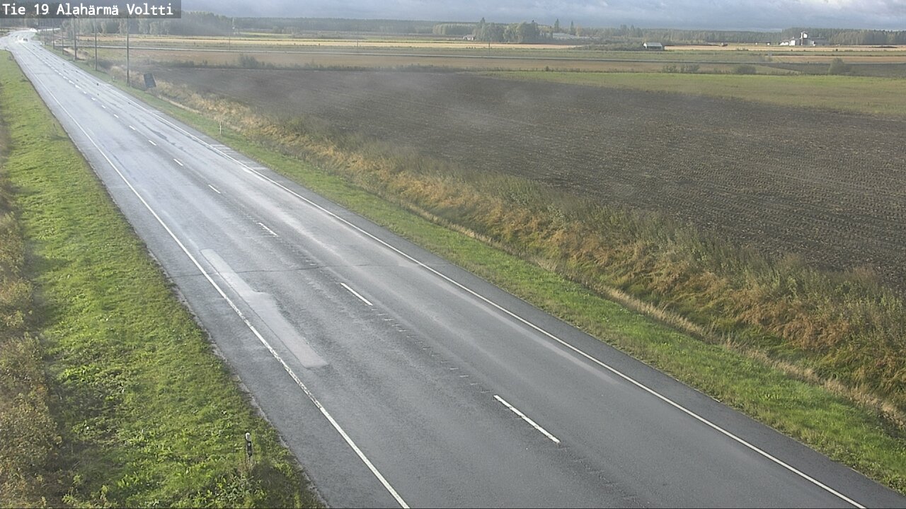 Weather Camera Image Road 19 Alahärmä, Voltti, Kauhava, Etelä-Pohjanmaa