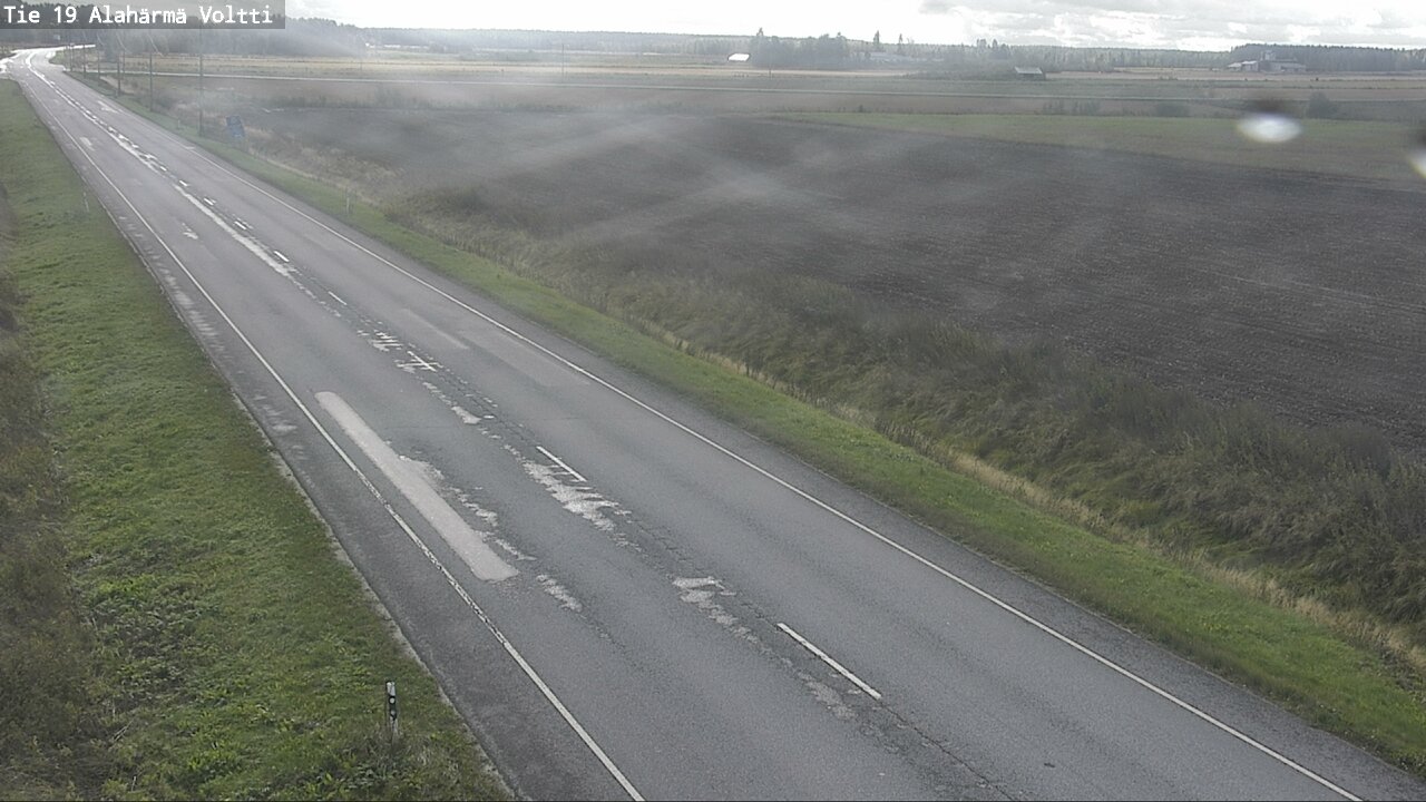 Weather Camera Image Road 19 Alahärmä, Voltti, Kauhava, Etelä-Pohjanmaa
