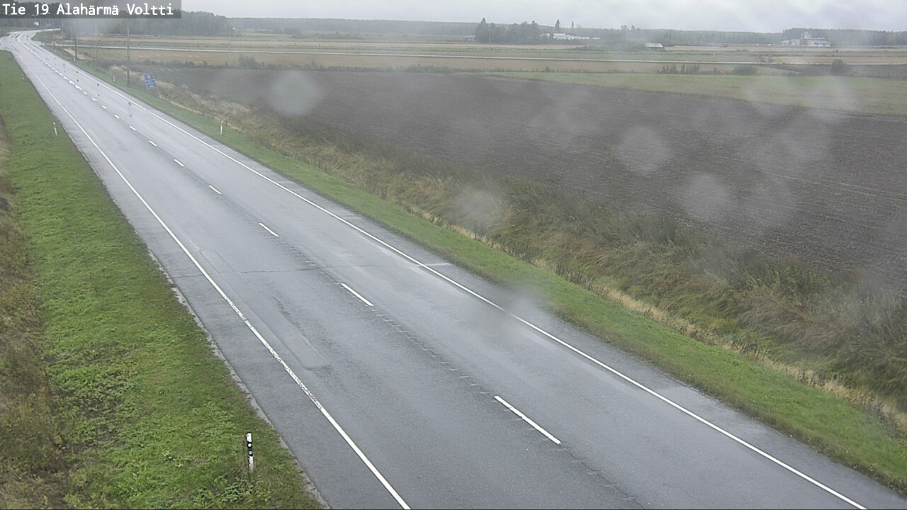 Weather Camera Image Road 19 Alahärmä, Voltti, Kauhava, Etelä-Pohjanmaa