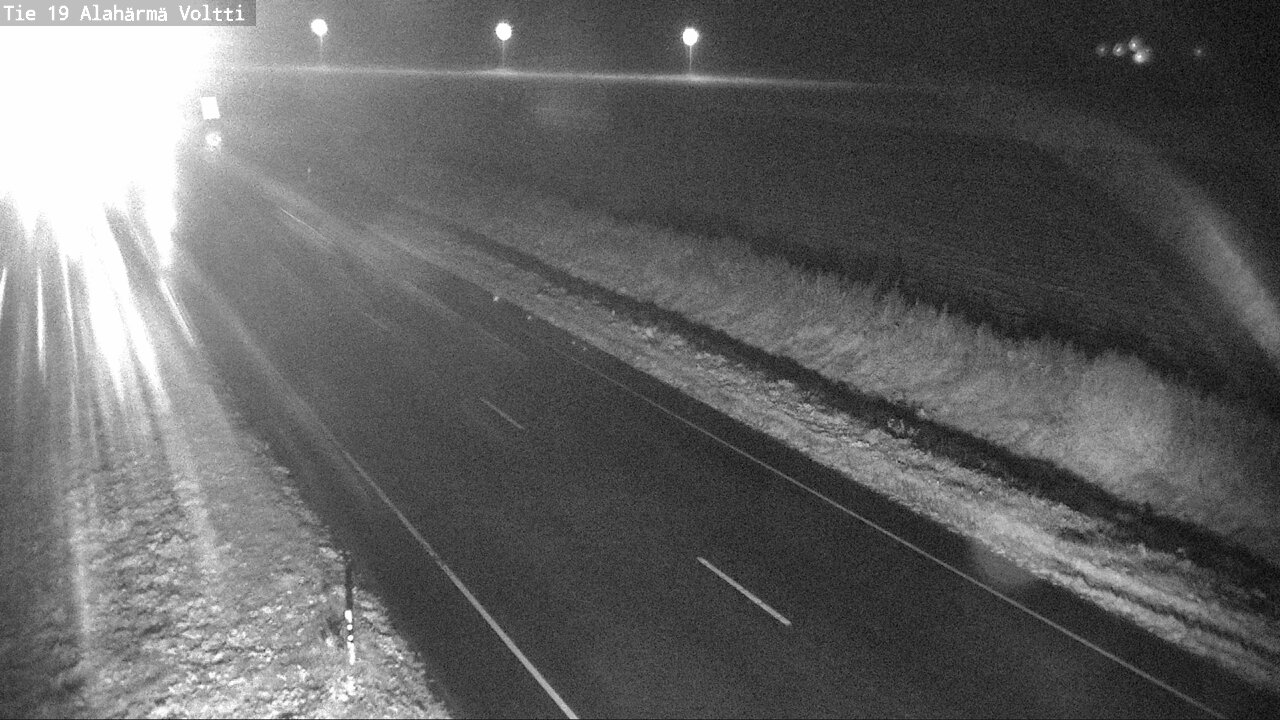 Weather Camera Image Väg 19 Alahärmä, Voltti, Kauhava, Etelä-Pohjanmaa