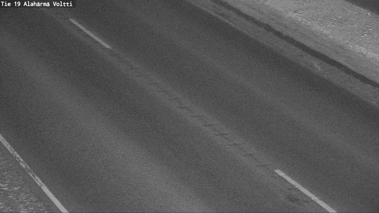 Weather Camera Image Väg 19 Alahärmä, Voltti, Kauhava, Etelä-Pohjanmaa