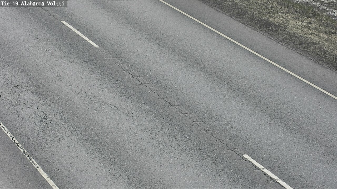 Weather Camera Image Väg 19 Alahärmä, Voltti, Kauhava, Etelä-Pohjanmaa