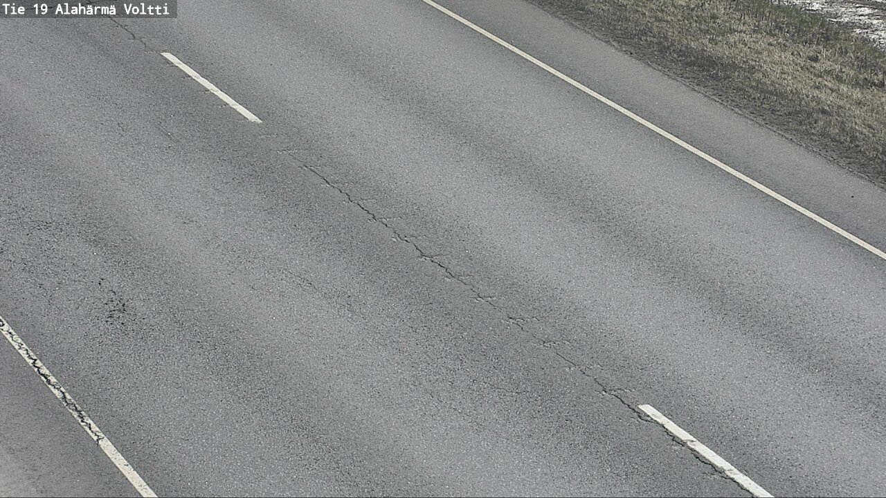 Weather Camera Image Väg 19 Alahärmä, Voltti, Kauhava, Etelä-Pohjanmaa
