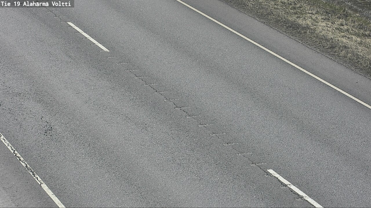 Weather Camera Image Väg 19 Alahärmä, Voltti, Kauhava, Etelä-Pohjanmaa