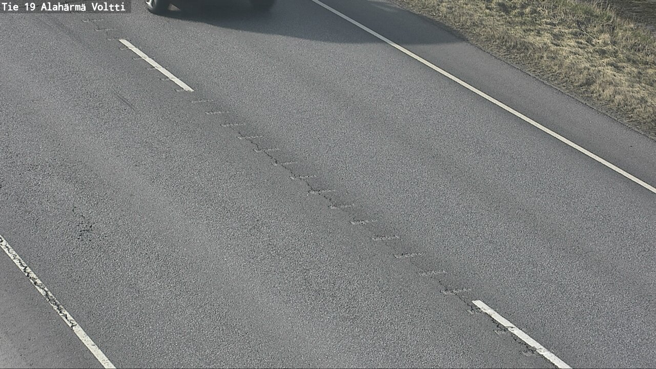 Weather Camera Image Väg 19 Alahärmä, Voltti, Kauhava, Etelä-Pohjanmaa