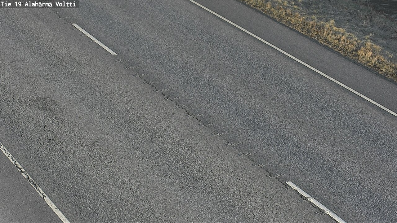 Weather Camera Image Väg 19 Alahärmä, Voltti, Kauhava, Etelä-Pohjanmaa