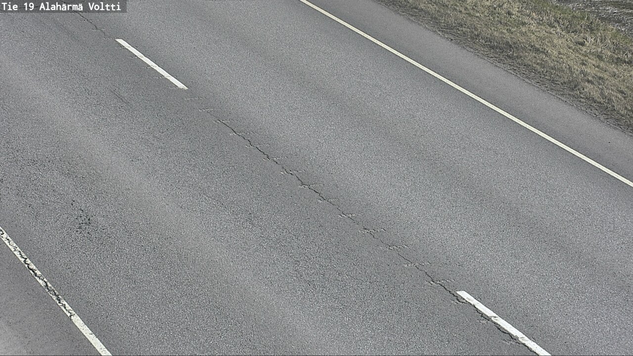 Weather Camera Image Väg 19 Alahärmä, Voltti, Kauhava, Etelä-Pohjanmaa
