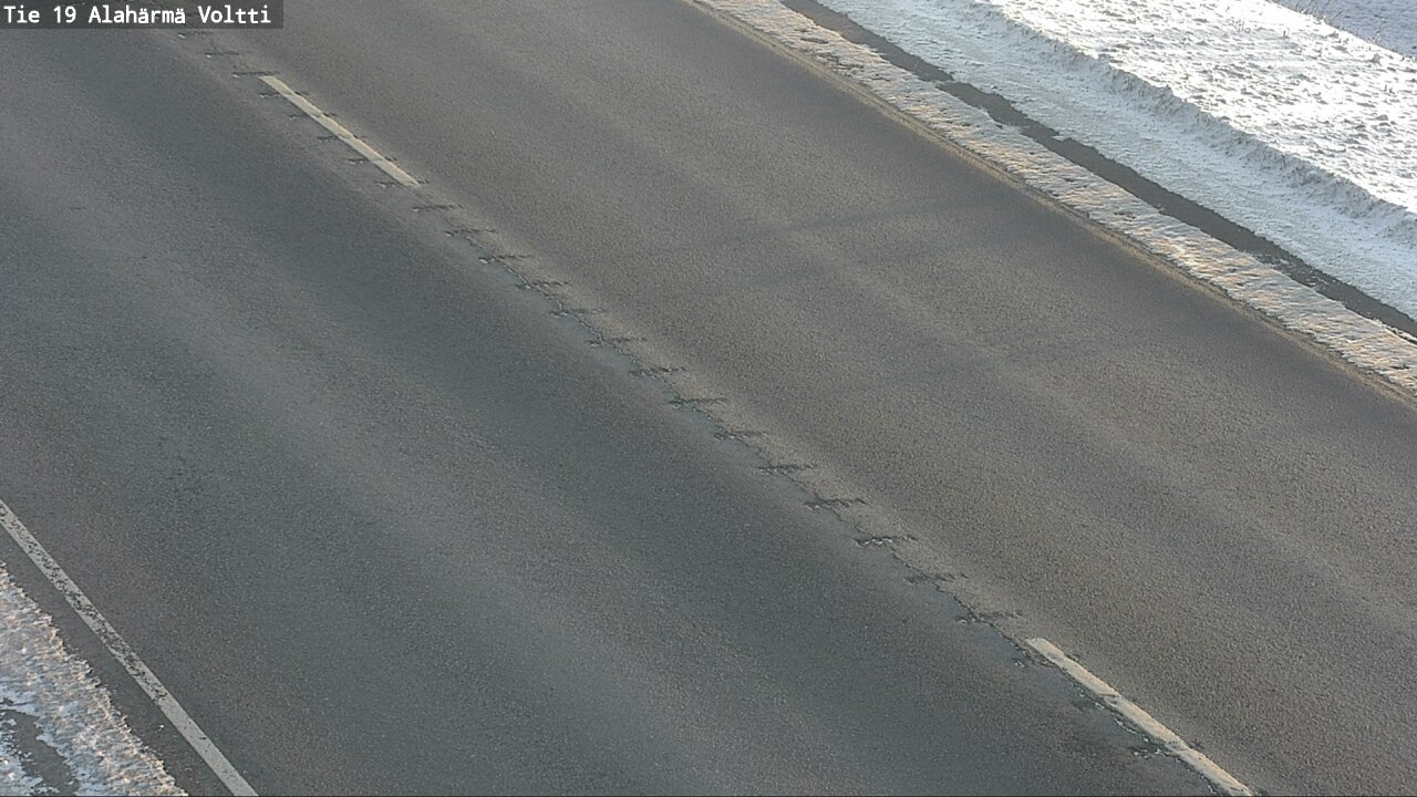 Weather Camera Image Väg 19 Alahärmä, Voltti, Kauhava, Etelä-Pohjanmaa
