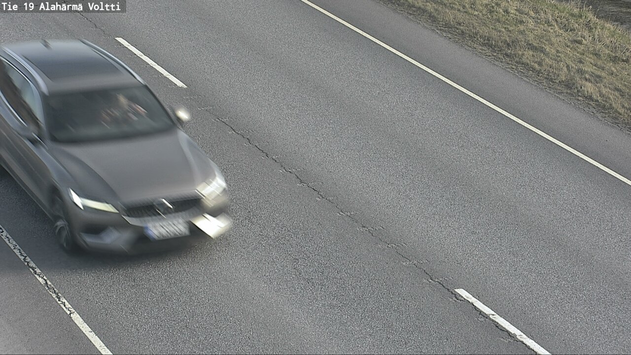 Weather Camera Image Väg 19 Alahärmä, Voltti, Kauhava, Etelä-Pohjanmaa