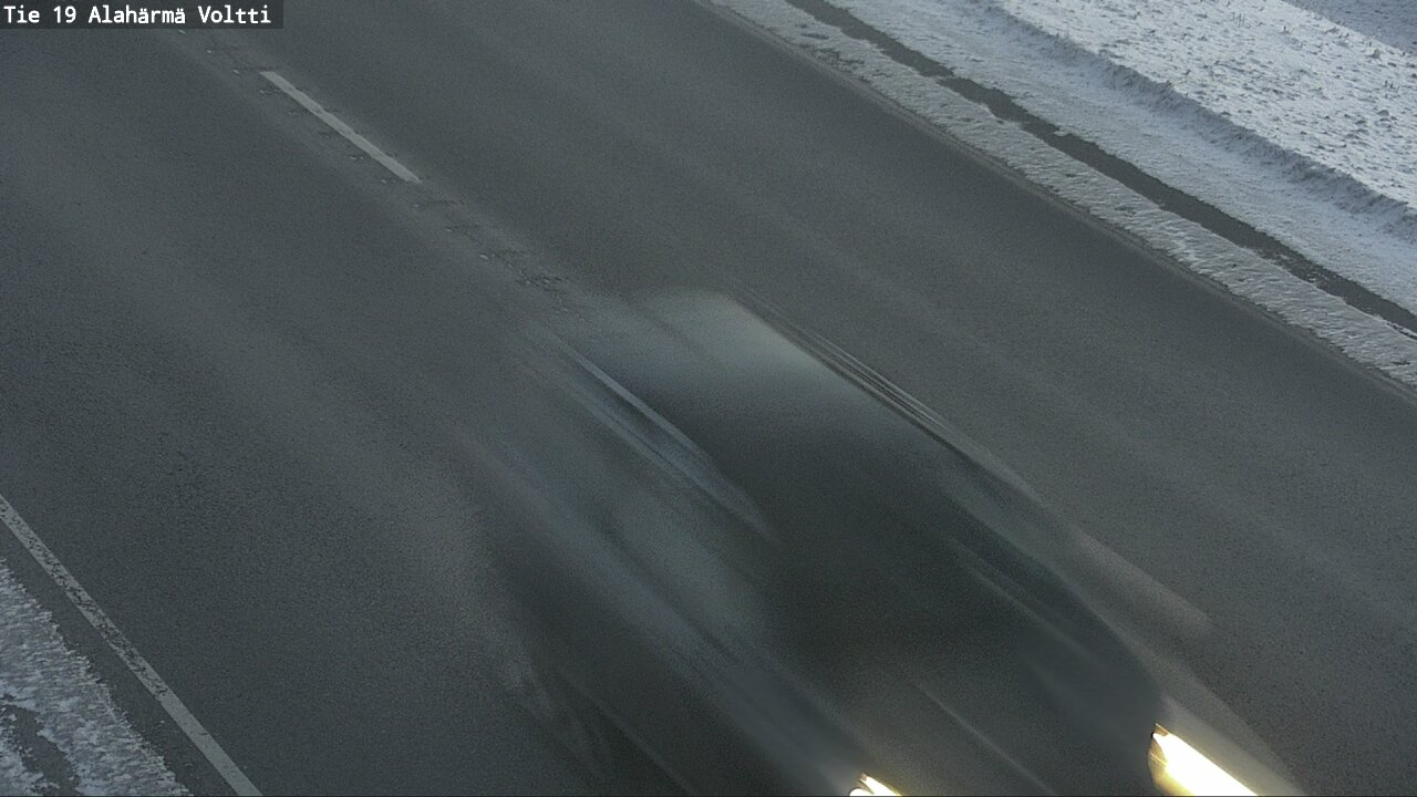 Weather Camera Image Väg 19 Alahärmä, Voltti, Kauhava, Etelä-Pohjanmaa