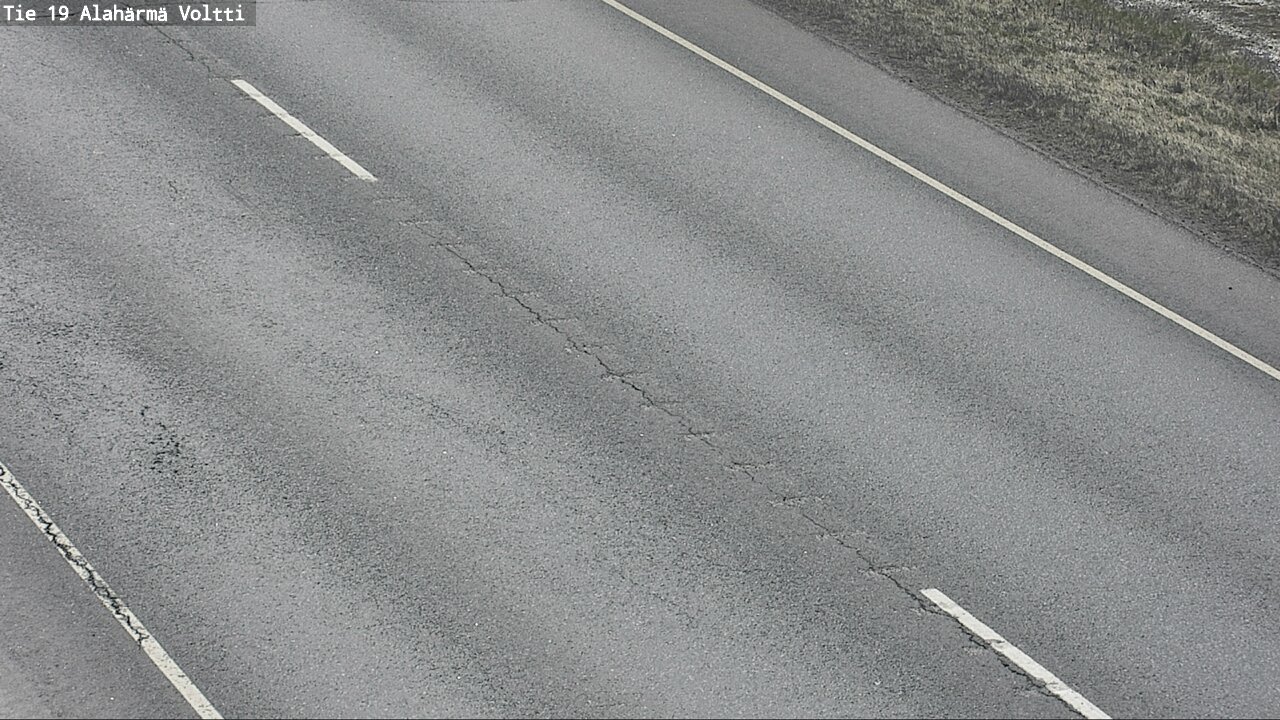 Weather Camera Image Väg 19 Alahärmä, Voltti, Kauhava, Etelä-Pohjanmaa