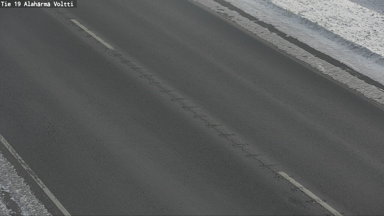 Weather Camera Image Väg 19 Alahärmä, Voltti, Kauhava, Etelä-Pohjanmaa