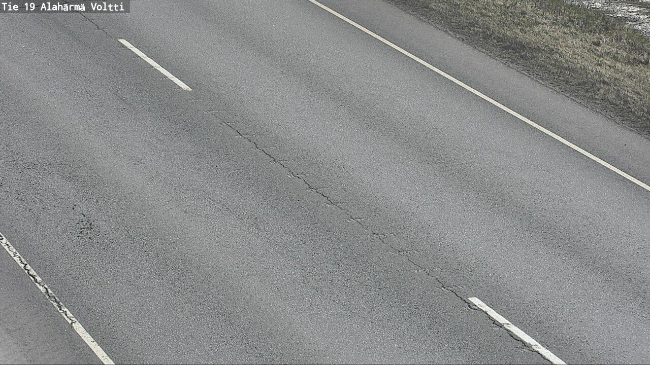 Weather Camera Image Väg 19 Alahärmä, Voltti, Kauhava, Etelä-Pohjanmaa