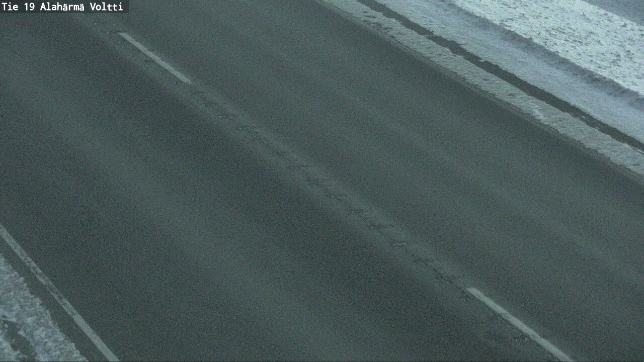 Weather Camera Image Väg 19 Alahärmä, Voltti, Kauhava, Etelä-Pohjanmaa